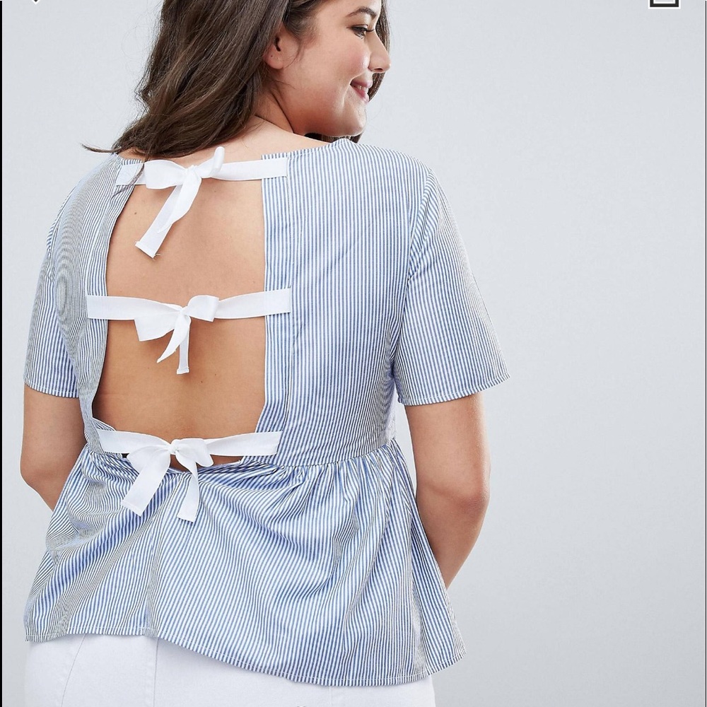 ASOS Curve Stripe Top